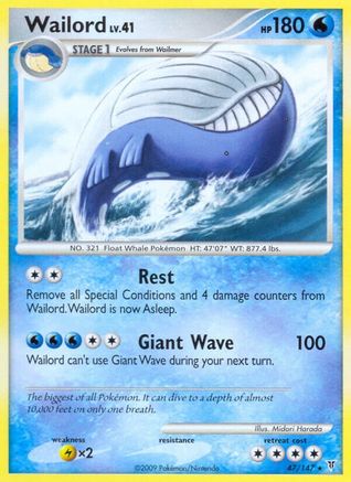Wailord (47/147) [Supreme Victors] Normal - Rare