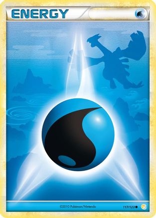 Water Energy (117/123) [HeartGold SoulSilver] Normal - Common