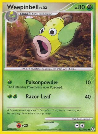 Weepinbell (127/146) [Legends Awakened] Normal - Common