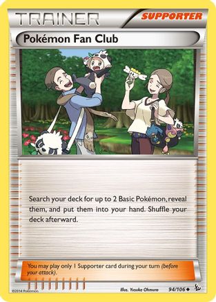 Pokemon Fan Club (094/106) [XY  Flashfire] Normal - Uncommon