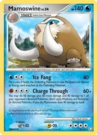 Mamoswine (DP Legends Awakened) (9/146) [Deck Exclusives] Normal - Rare