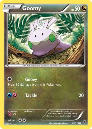 Goomy (075/119) [XY  Phantom Forces] Reverse Holofoil - Common