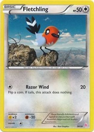 Fletchling (#1) (1) [XY Trainer Kit Sylveon & Noivern] Normal - Common