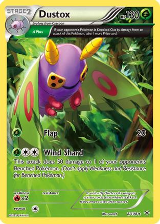 Dustox (8 Delta) (008/108) [XY  Roaring Skies] Normal - Rare