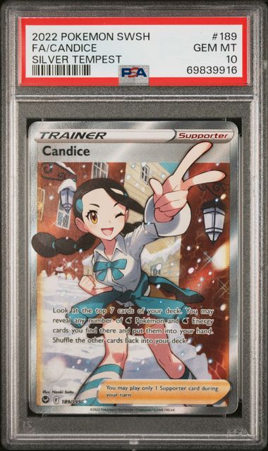 CANDICE SILVER TEMPEST PSA 10