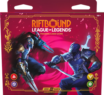 RIFTBOUND: LEAGUE OF LEGENDS TCG - SHOWDOWN DECK - VENDETTA ZED VS SHEN