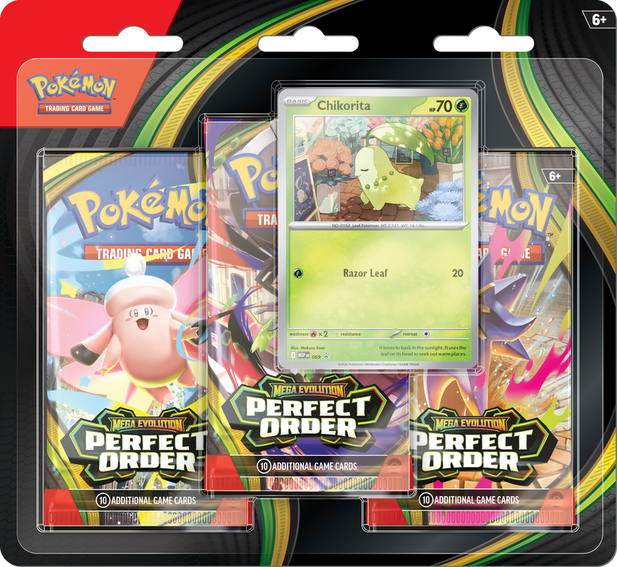 Pokemon : 3PK Perfect Order