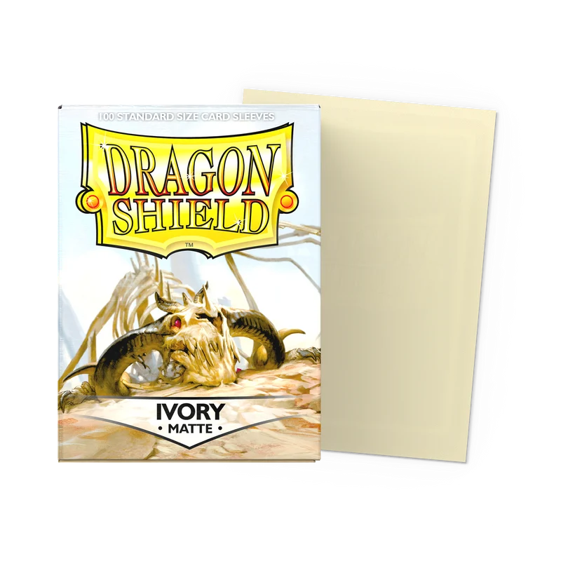 Dragon Shield: Matte Card Sleeves (100): Ivory