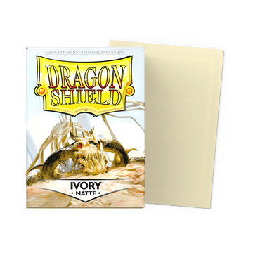 Dragon Shield: Matte Card Sleeves (100): Ivory