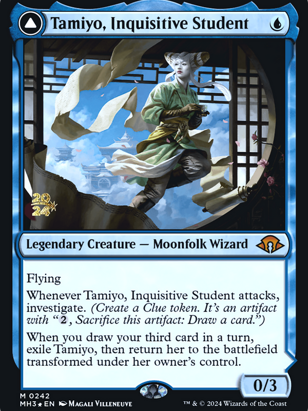 Tamiyo, Inquisitive Student (PRE-242) - Modern Horizons 3 Promos Foil