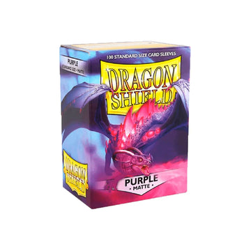 Dragon Shields: Matte Card Sleeves (100): Purple