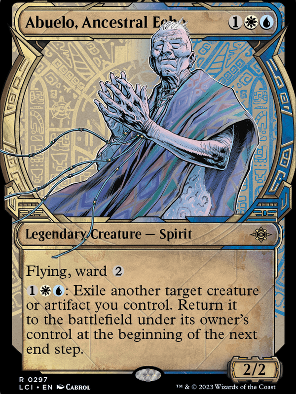 Abuelo, Ancestral Echo (Showcase) (LCI-297) - The Lost Caverns of Ixalan: (Showcase) Foil